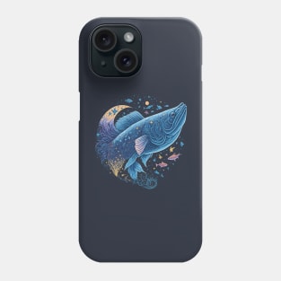 Fish in the Ocean at Night Time Phone Case