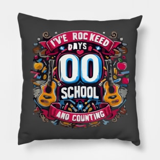 I have rocked 100 days of school and counting Pillow