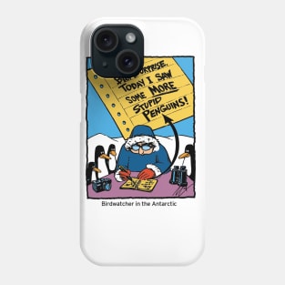 Antarctic Birwatcher Phone Case