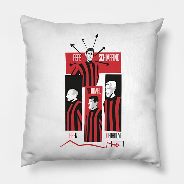 milano history Pillow by lounesartdessin