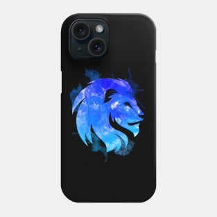 Lion watercolor Lagoon Phone Case