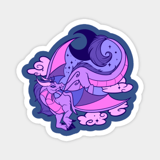 Purple Dragon Magnet