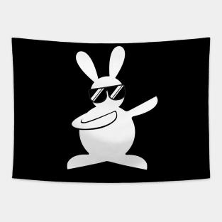 Hip Hop Dabbing Easter Bunny Tapestry