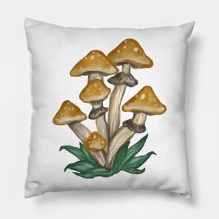 golden teacher shrooms Pillow