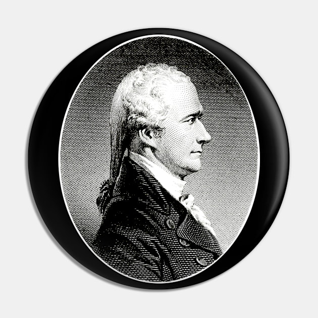 Alexander Hamilton Pin by Historia