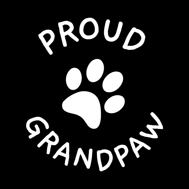 Funny Dog Grandpa Grandpaw by Dog & Rooster