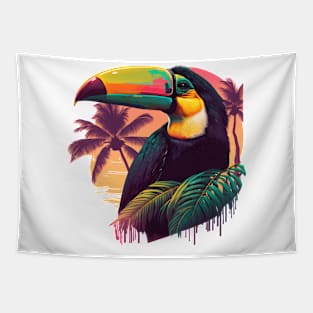 Toucan Paradise Tapestry