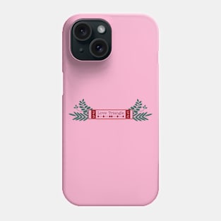 Book girlie | Romance tropes | Love triangle Phone Case