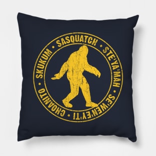 Sasquatch - Tribal Names Pillow