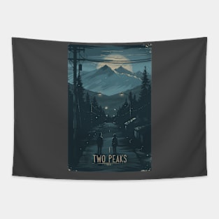 Peak Pals for Mountain Adventure & Hiking Enthusiasts Tapestry