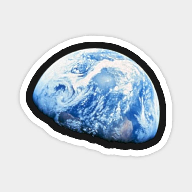 Earthrise Magnet by mZHg