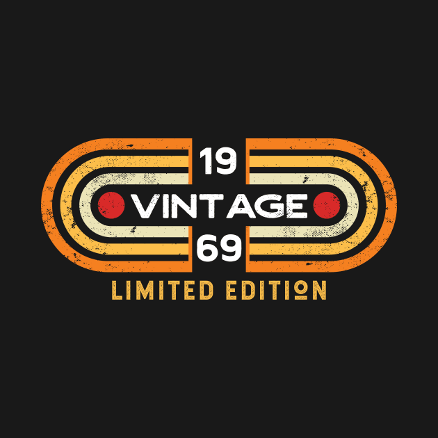 Vintage 1969 | Retro Video Game Style by SLAG_Creative