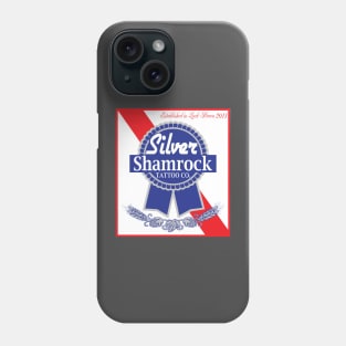 Silver Shamrock Tattoo Company PBR logo Phone Case