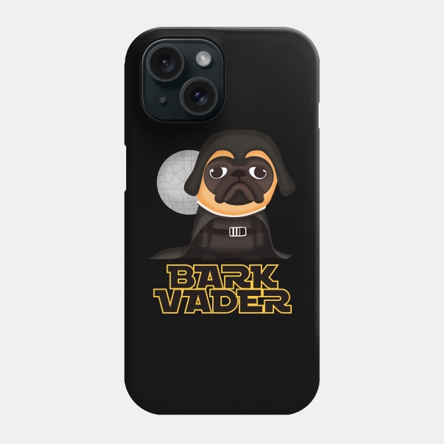 Bark Vader Dog Phone Case by GiveMeThatPencil