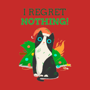 I Regret Nothing Cat T-Shirt