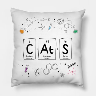 Elements of Cats Pillow