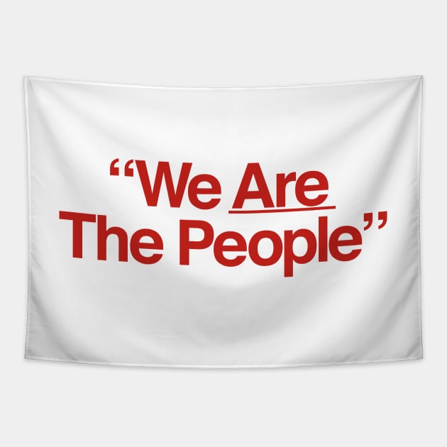We ARE The People - Travis Tapestry by ScottCarey