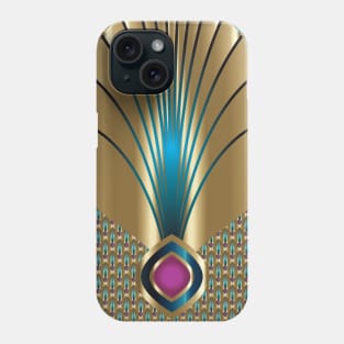 Golden Fan - Curved FAn Phone Case