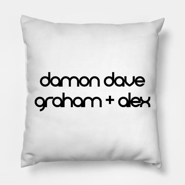 Damon Dave Graham &amp; Alex Pillow by DAFTFISH