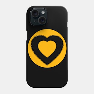 My heart is here Phone Case