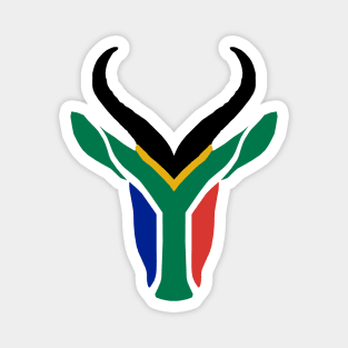 South African Springbok Emblem Magnet