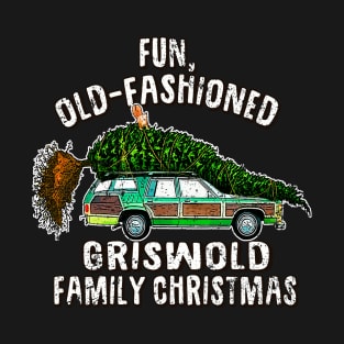 Fun Old Fashioned Family Christmas Vacation T-Shirt