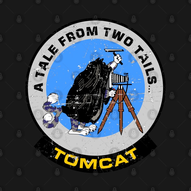 F-14 Tomcat - A Tale From Two Tails... - Grunge Style by TomcatGypsy