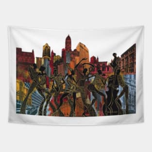 Life In My City Tapestry