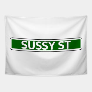 Sussy St Street Sign Tapestry