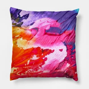 Acrylic Colour Painting Pillow