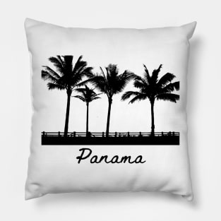 Panama Palm Trees Pillow