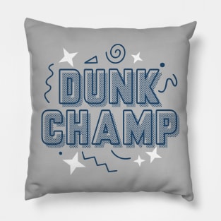 Dunk Champ Valerian Blue Pillow