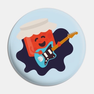 Jam Play Electric Guitar | Gift Ideas | Music Puns Pin