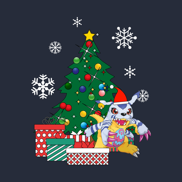 Gabumon Around The Christmas Tree by Nova5