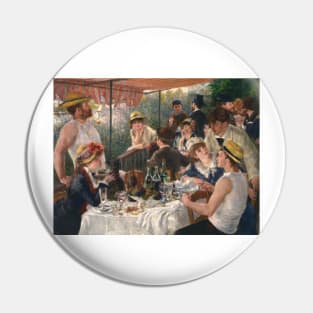 Luncheon of the Boating Party - Pierre-Auguste Renoir Pin