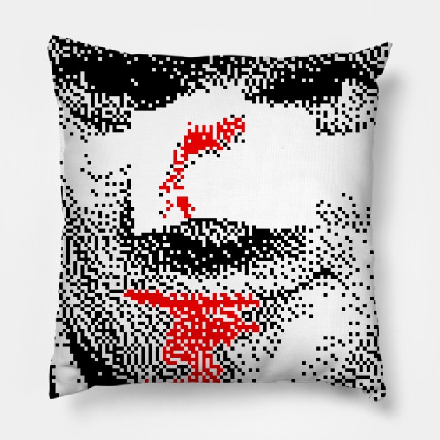 A Clockwork Orange ••• Retro Pixelart Design Pillow by unknown_pleasures