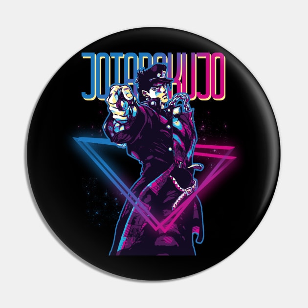 jotaro Pin by Retrostyle