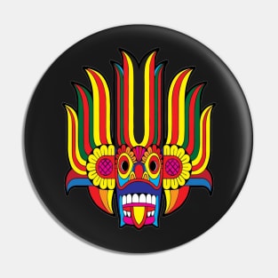 Sri Lankan Traditional Mask Pin