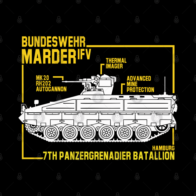 Bundeswehr Marder IFV Panzergrenadier Tank by Cholzar