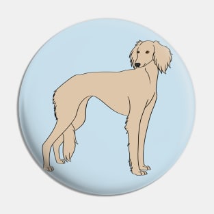 Saluki Pin