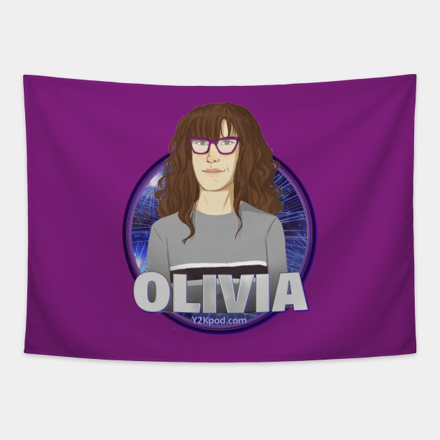 Y2K Audio Drama Podcast Character Design - Olivia Tapestry by y2kpod