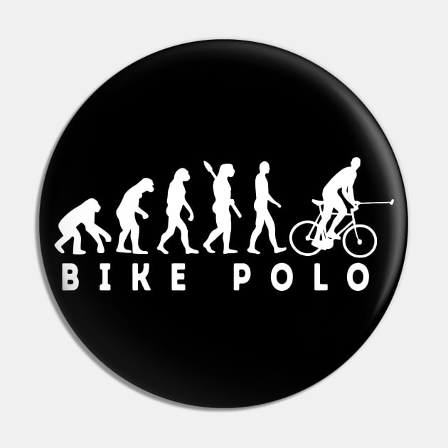 Bike Polo Evolution Pin by Be Cute 