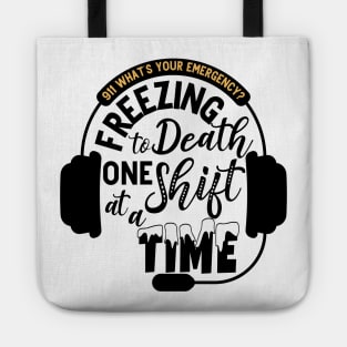 Funny Dispatcher for Police and Sheriff Dispatch Tote