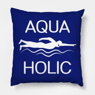 Aquaholic Pillow