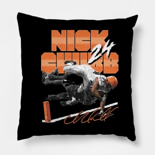 Nick Chubb Cleveland Arm Extend Pillow