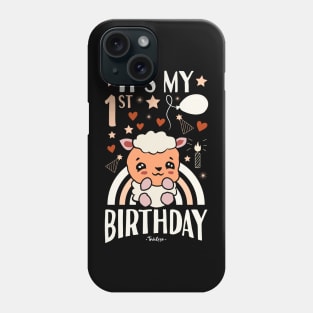 It's My 1st Birthday Sheep Phone Case