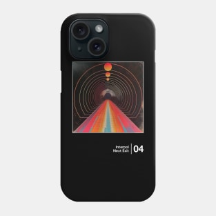 Next Exit - Minimalist Graphic Artwork Design Phone Case