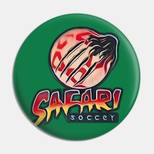 Detroit Safari Soccer Pin