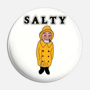 Salty Old Sailor Pin