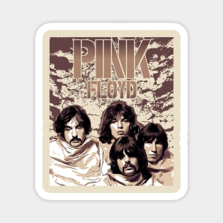 Pink Floyd || Poster || Vintage Magnet